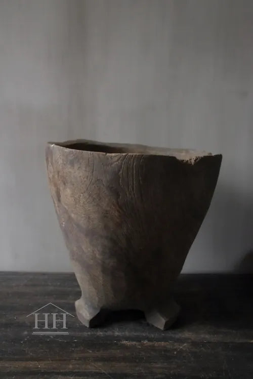 Vergrijsde vijzel / pot Rahayu  Luksa (nr 3)