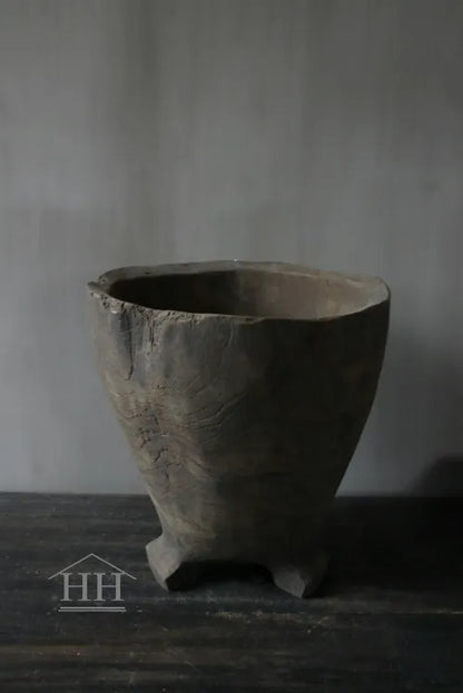 Vergrijsde vijzel / pot Rahayu  Luksa (nr 3)