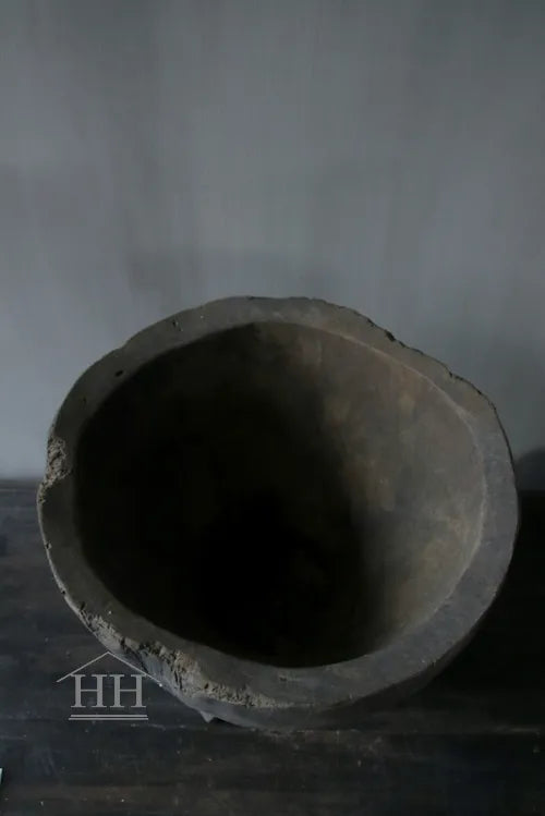 Vergrijsde vijzel / pot Rahayu  Luksa (nr 3)