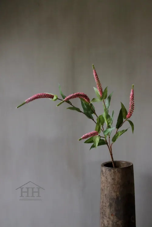 Kunstbloem Veronica roze 64 cm