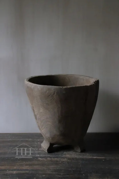 Vergrijsde vijzel / pot Rahayu  Luksa (nr 1)