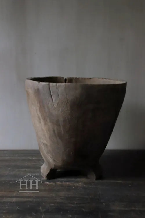 Vergrijsde vijzel / pot Rahayu  Luksa (nr 1)