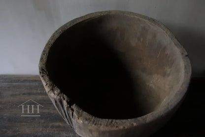 Vergrijsde vijzel / pot Rahayu  Luksa (nr 1)