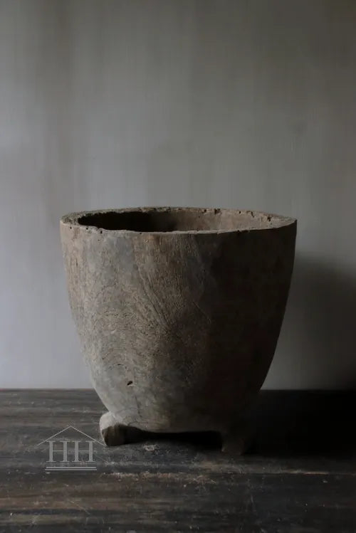 Vergrijsde vijzel / pot Rahayu  Luksa (nr 2)