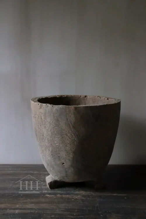 Vergrijsde vijzel / pot Rahayu  Luksa (nr 2)