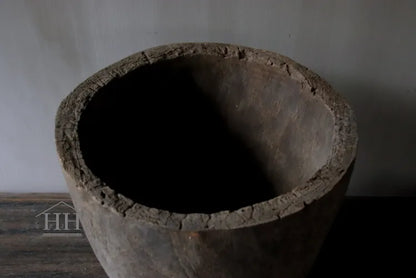 Vergrijsde vijzel / pot Rahayu  Luksa (nr 2)