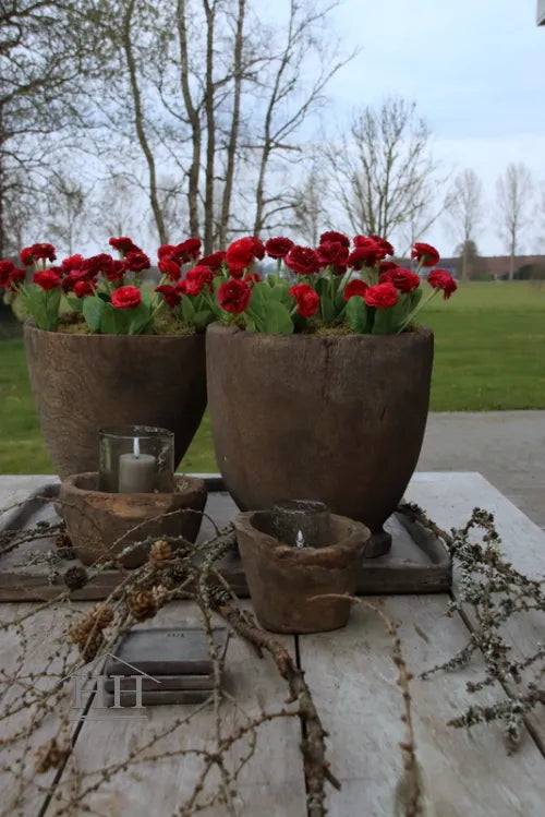 Vergrijsde vijzel / pot Rahayu Luksa