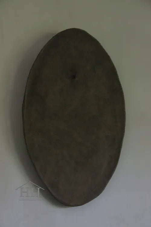 Wandteller oval 67 cm mit Dekohaken