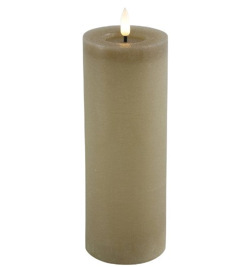 Countryfield led candle beige sand