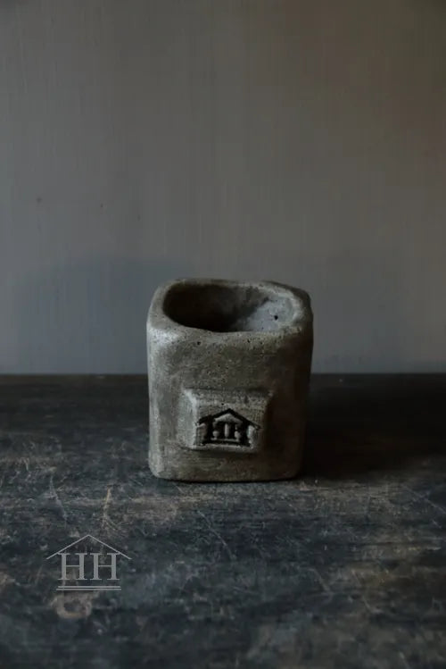 Waxinelicht houder vierkant beton M