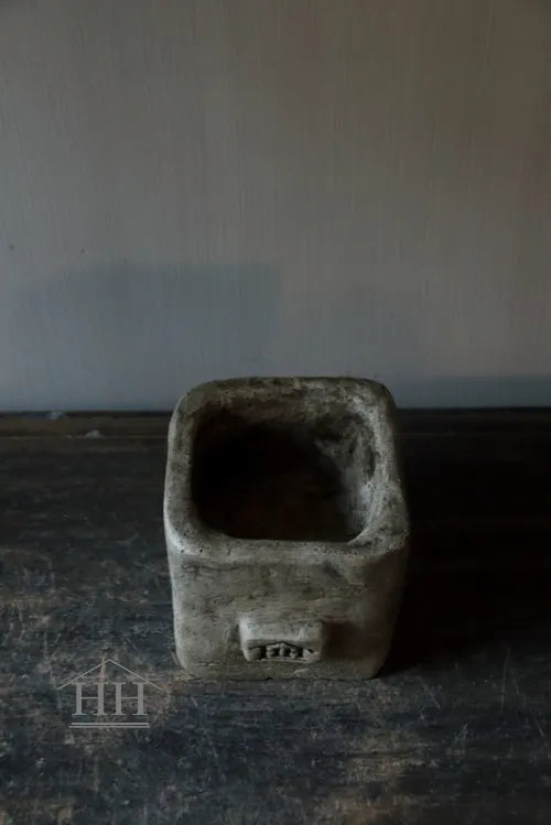 Vierkante waxinelichtjes houder beton