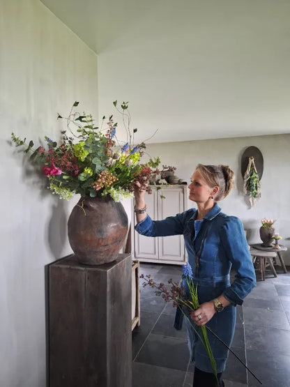  Workshop kunstbloemen voorjaarsboeket maken in landelijke stijl met natuurlijke uitstraling - Hillary'sHome