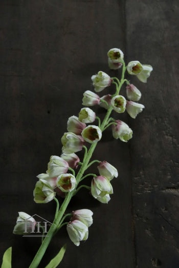 Kunstbloem Fritillaria stem wit mauve 94 cm