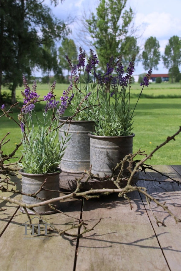 Zinken pot recht - 20 cm