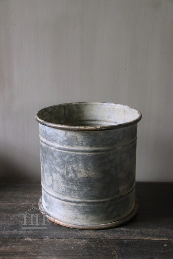 Zinktopf gerade - 20 cm