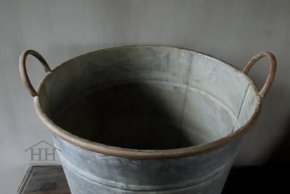 Zinc bucket large