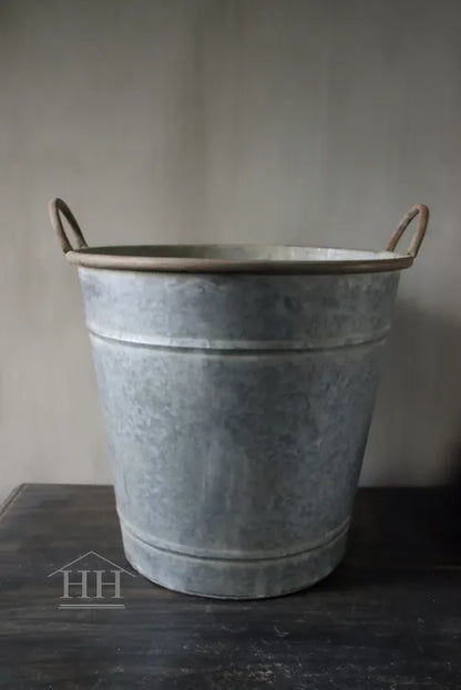 Zinc bucket large