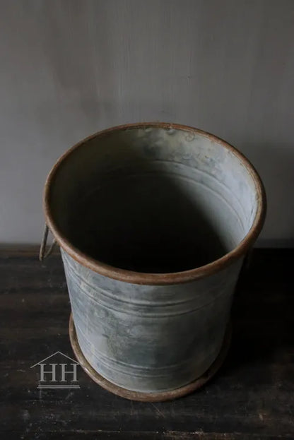 Zinken pot recht - 26 cm met handvatten