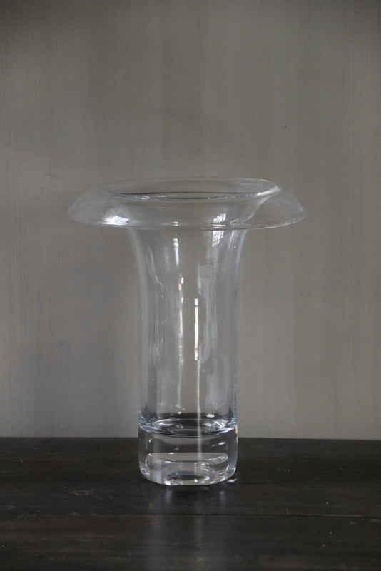 Glazen kandelaar/vaas L  Gommaire