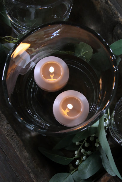 Drijfkaars LED Rose DELUXE (246436) per 2 stuks