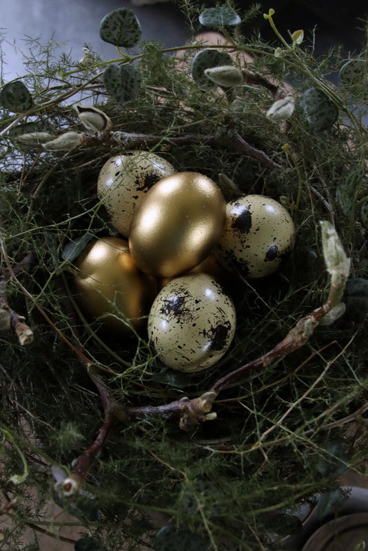 grote gouden decoratie eieren