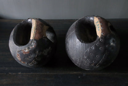Oude, unieke set Franse bowlingballen