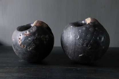 Oude, unieke set Franse bowlingballen