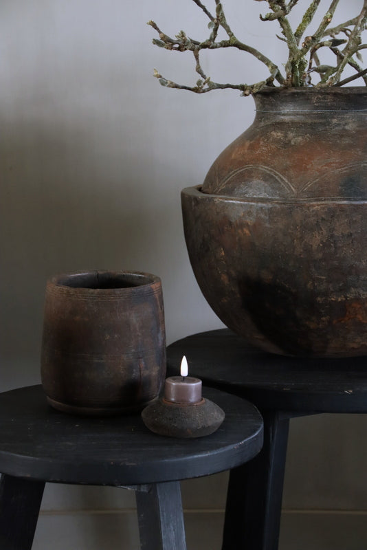 Old wooden pot (6) Aura Peeperkorn