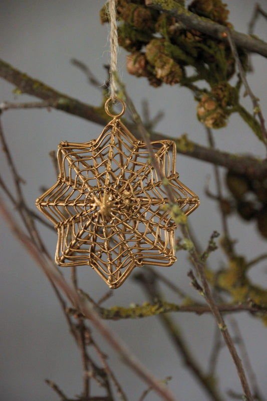 Gouden draad ster