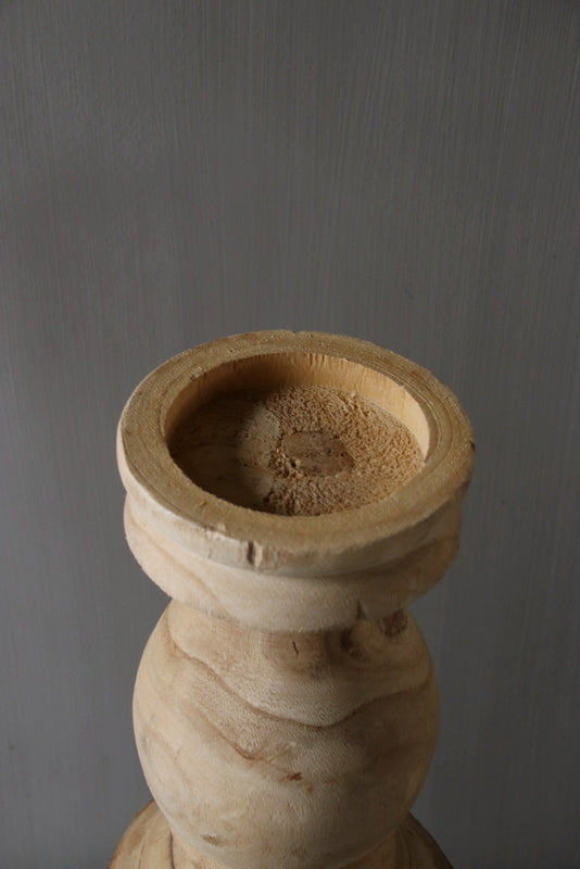 Tree trunk candlestick L (right)