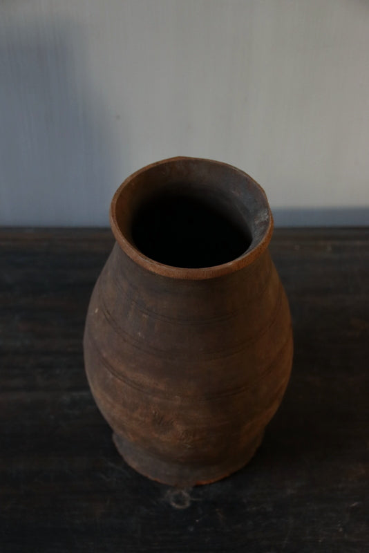 Antiek wooden pot Aura Peeperkorn | Hillary'sHome