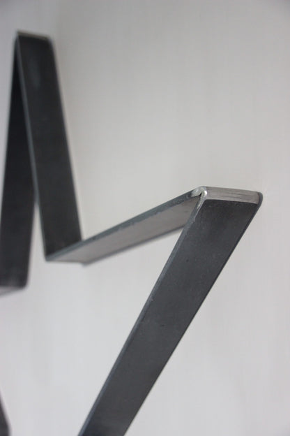 Stalen ster afwerking